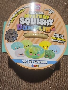 2 Mystery Squishy Dumpling - Tie Dye Edition